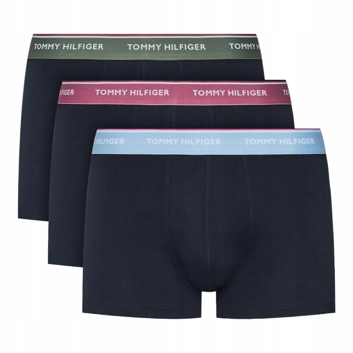 Tommy Hilfiger pánské boxerky 3-pack, tmavě modré, S