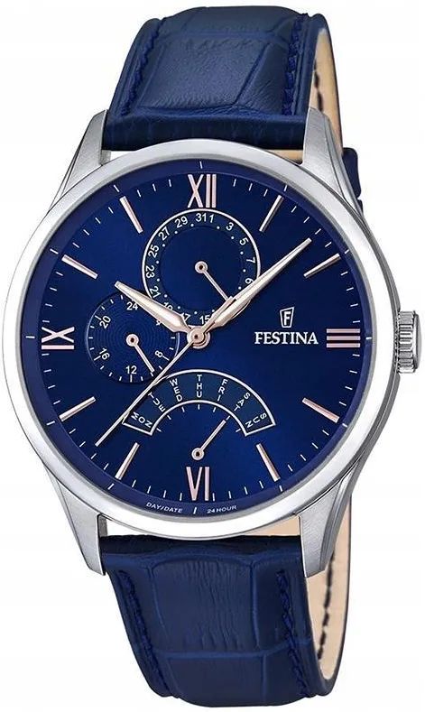 Pánské Hodinky Festina Retro 16823/3 Multifunction Blue Dial