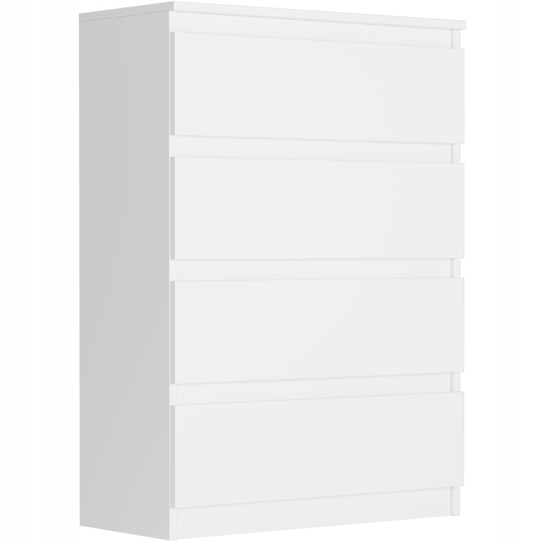 DUŻA KOMODA 4 SZUFLADY SZAFKA Biała PL R-4