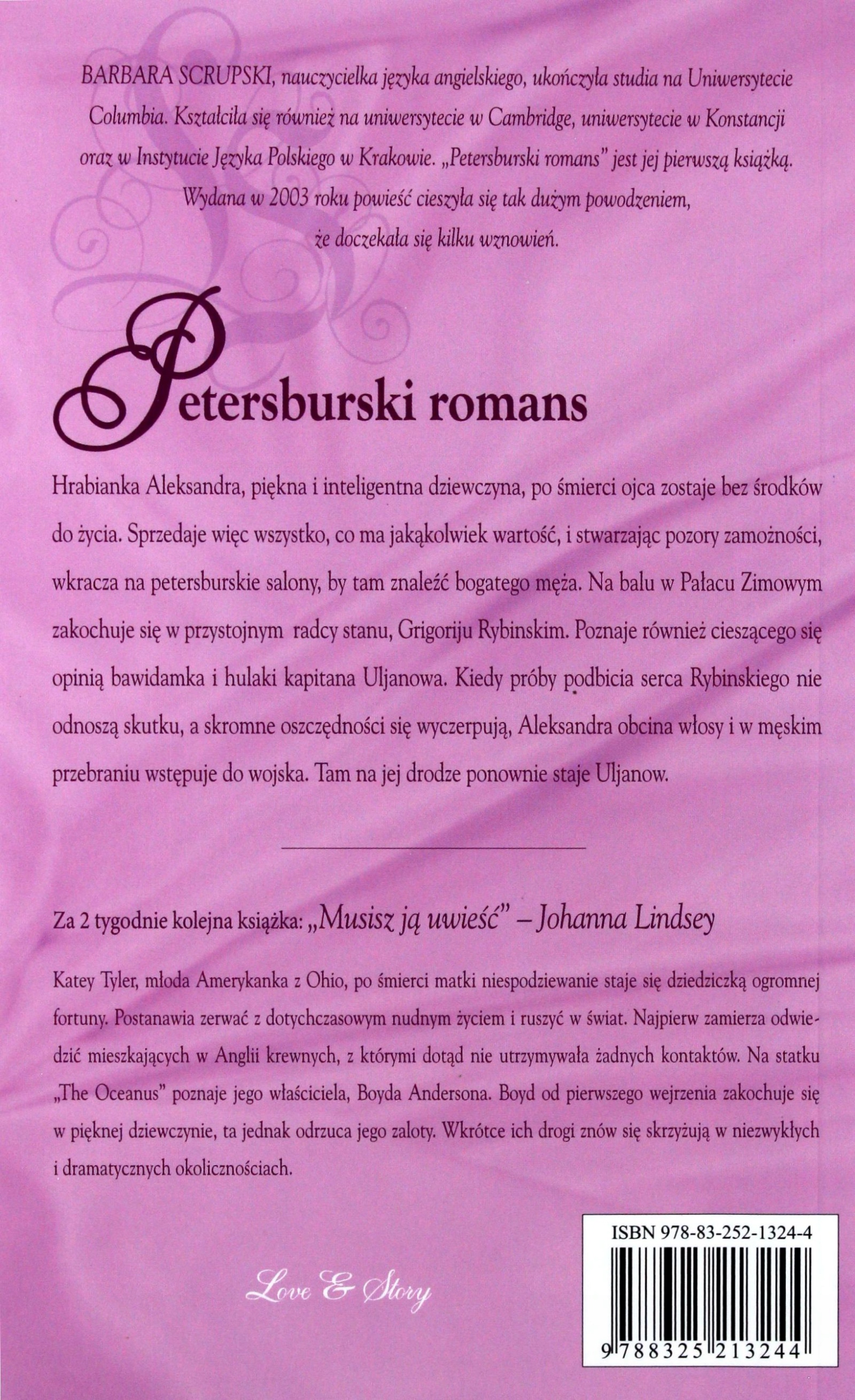 ROMANS HISTORYCZNY 93: PETERSBURSKI ROMANS - Barba Stan opakowania oryginalne