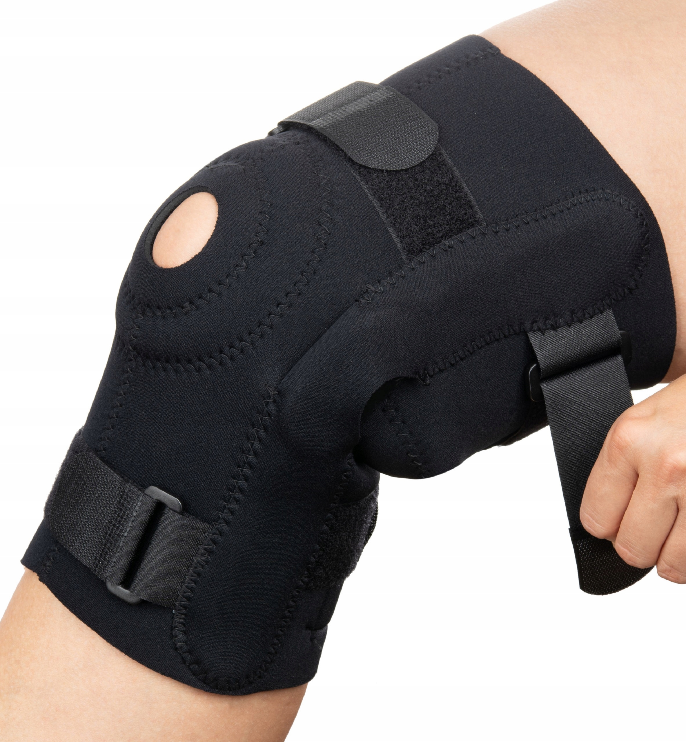 

Neoprenowy Stabilizator Kolana Orteza Z Zawiasami