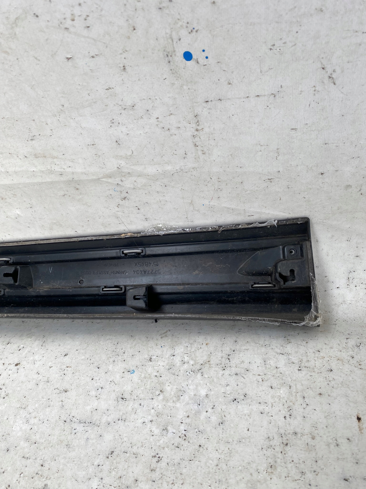 MITSUBISHI OUTLANDER III 12- moulding door right front 5727A404