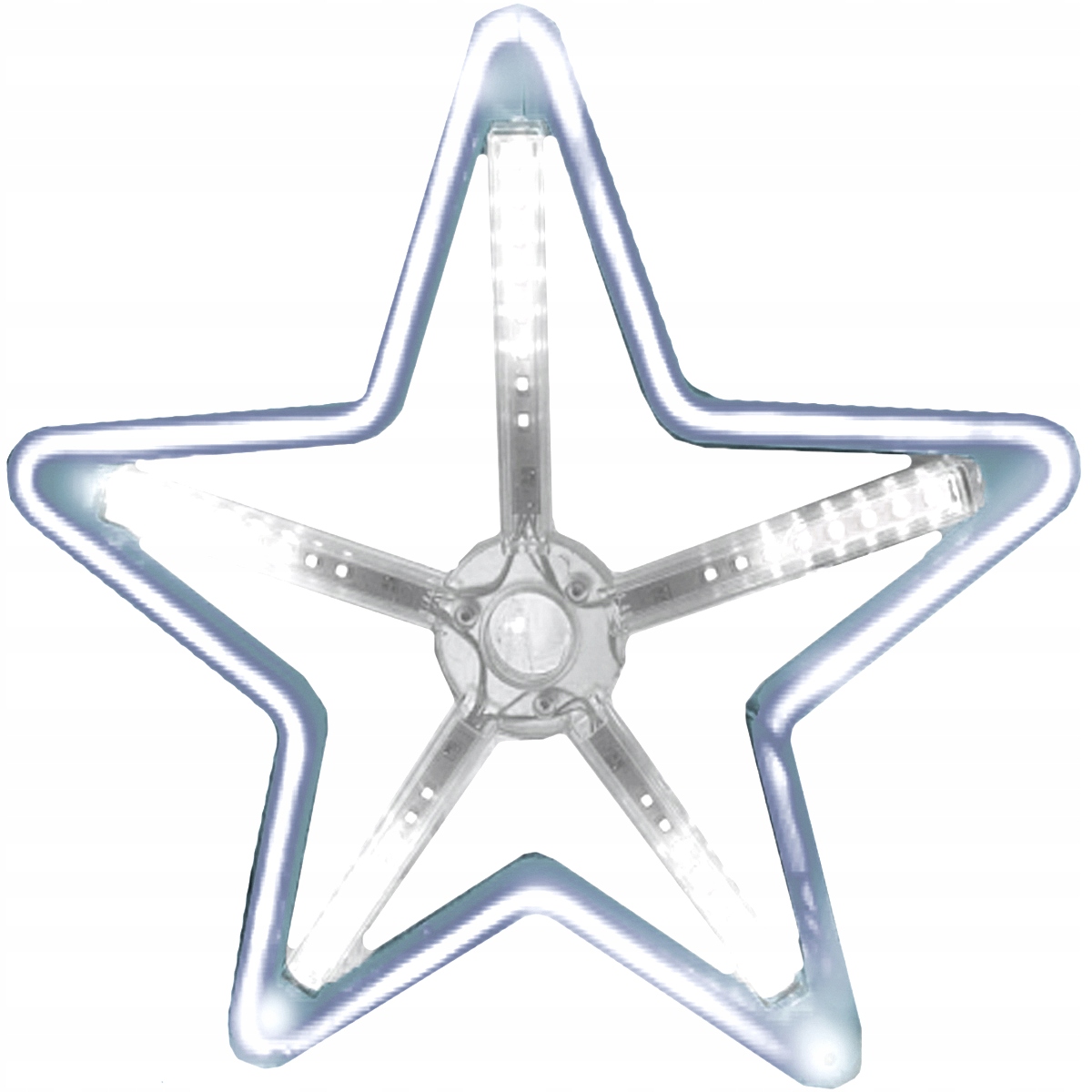 

Neon Gwiazda 30cm Ozdoba Świąteczna Led Do Okna