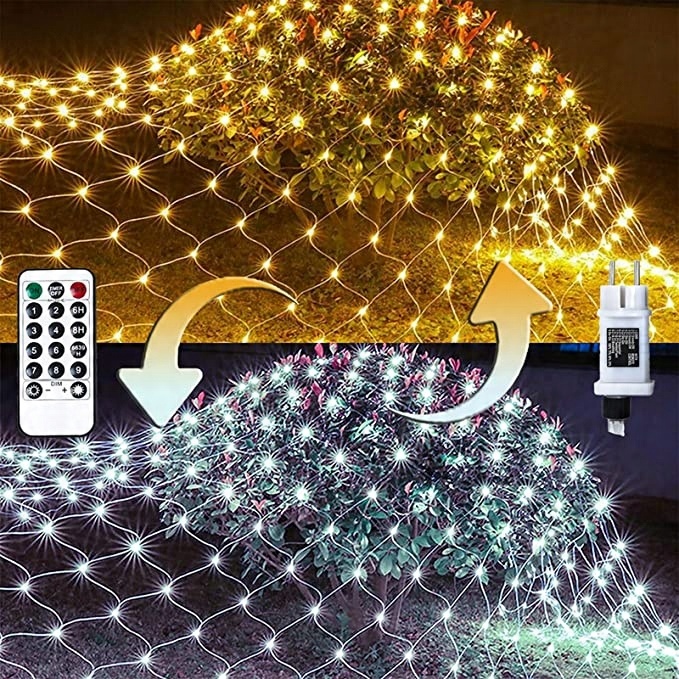 

Kurtyna świetlna na Boże Narodzenie 240 Led lampki