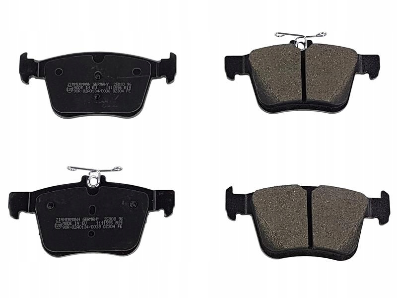 ZIMMERMANN KLOCKI TYŁ AUDI A3 8V Q2 GA TT FV Producent części Zimmermann