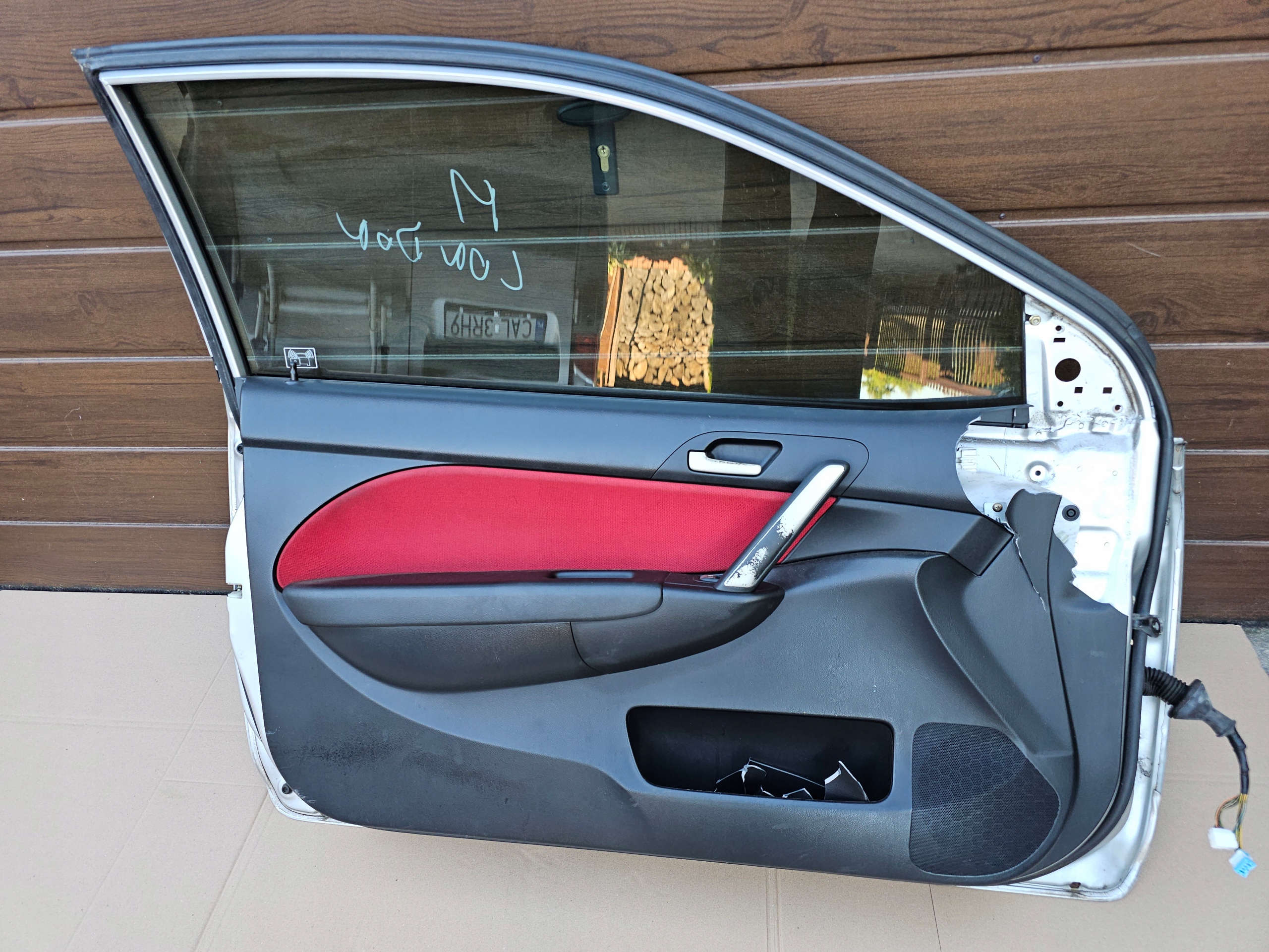 HONDA CIVIC VII 3D door front left front left complete Nh623m silver