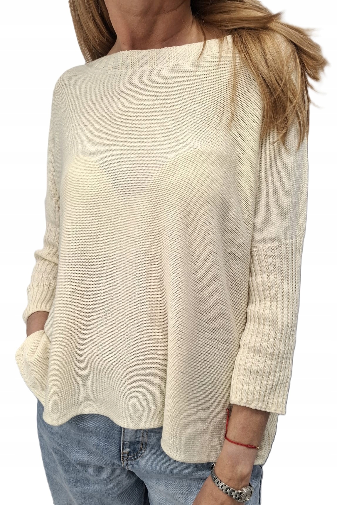 Cocomore Svetr Oversize Béžová Ecru New