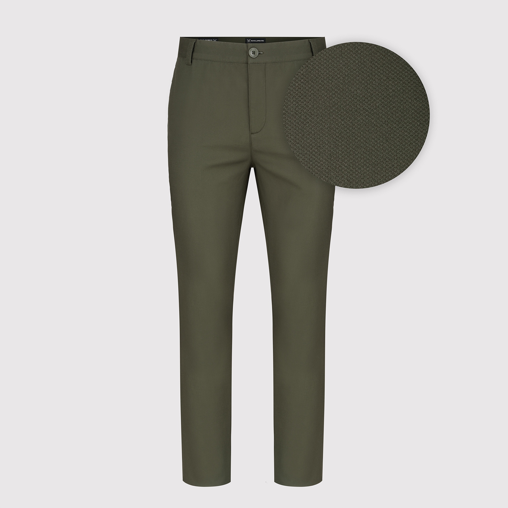 Zelené bavlněné pánské kalhoty Pako Lorente vel W33 L34