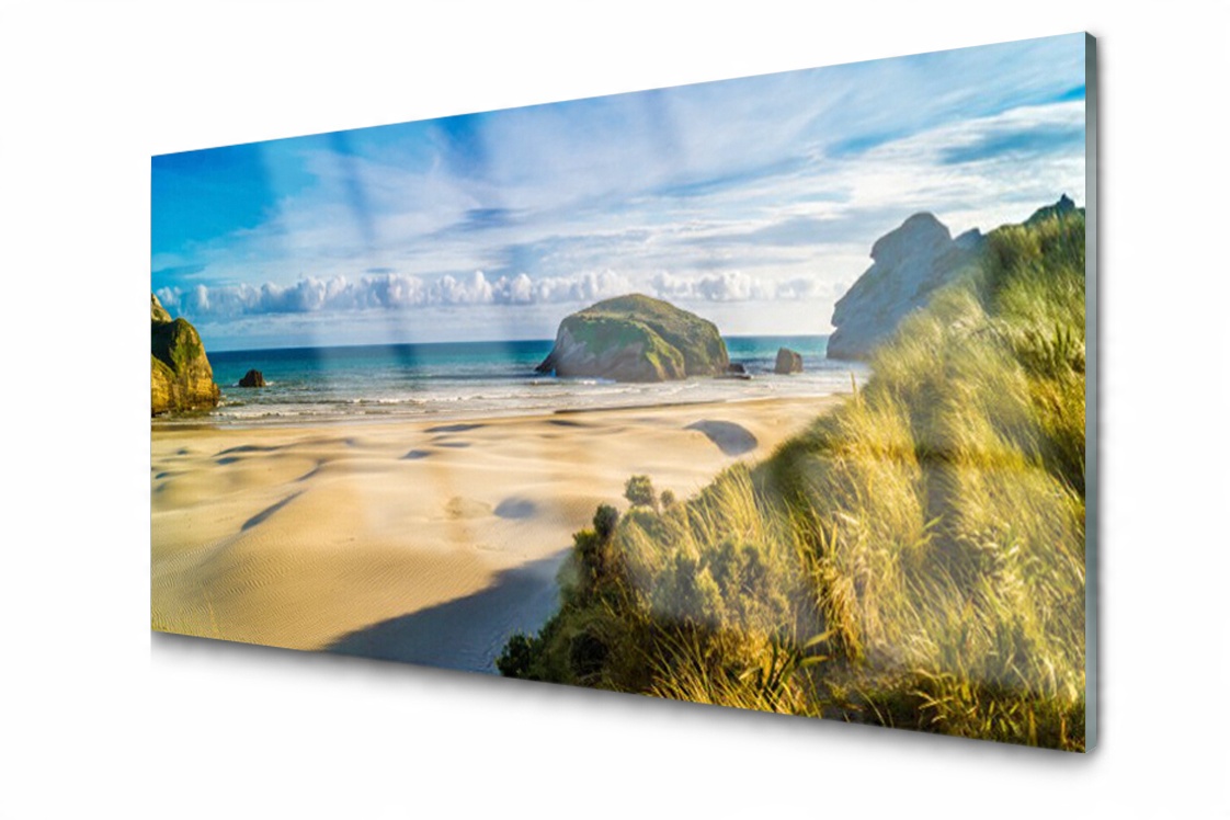

Panel szklany Płytka Plaża Dekor 120x60 + Klej