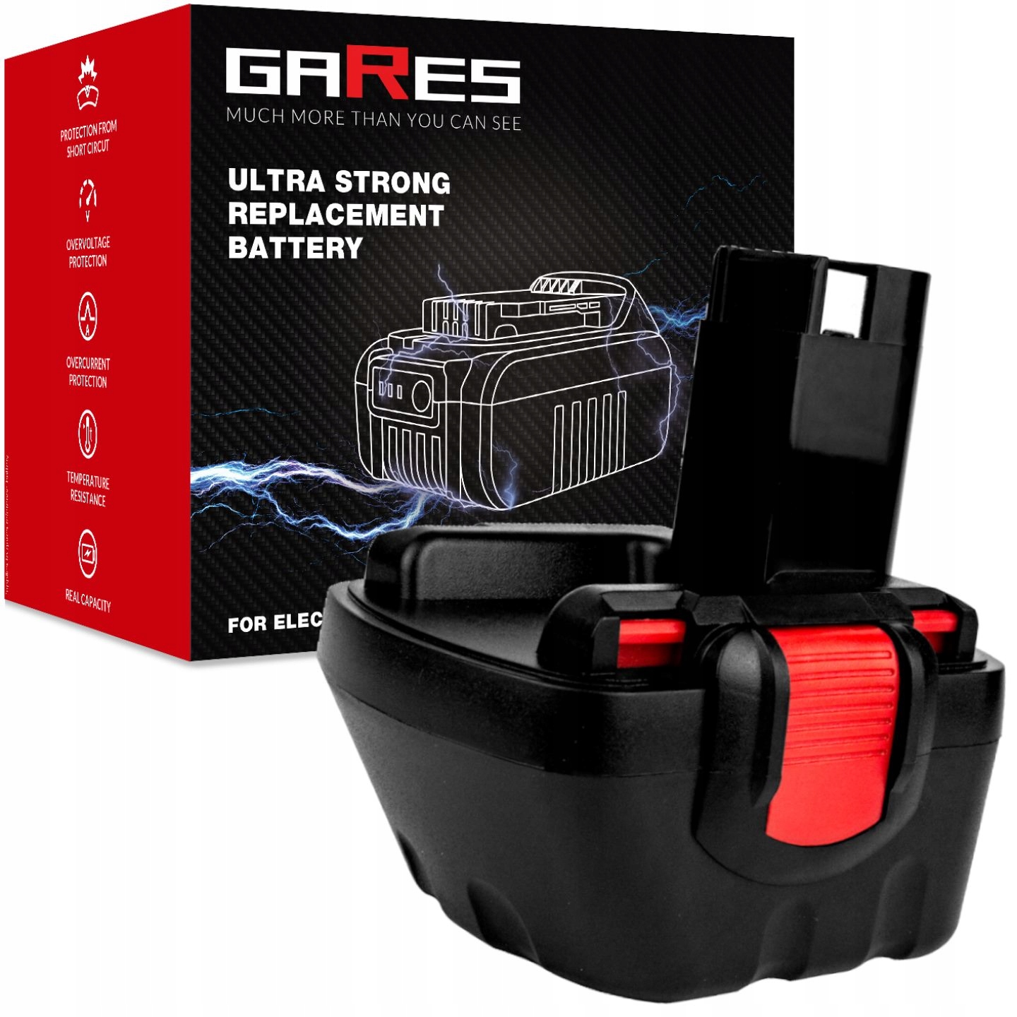 Akumulátor pro Bosch 2607335709 3360 3360K Gdr Gsb 12V 1,5Ah