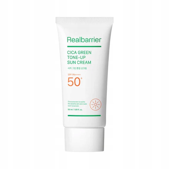 Real Barrier Cica Green Hydratační sluneční krém SPF50+ Pa+++ 50 ml