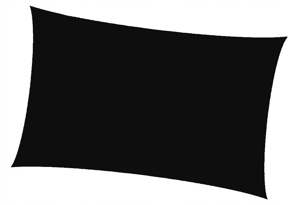 

Poszewka bawełniana na poduszkę 60x70 Nyks czarny