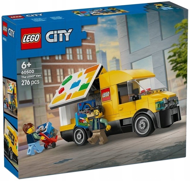 Stavebnice 276 dílků Lego City Furgonetka Lego 60500