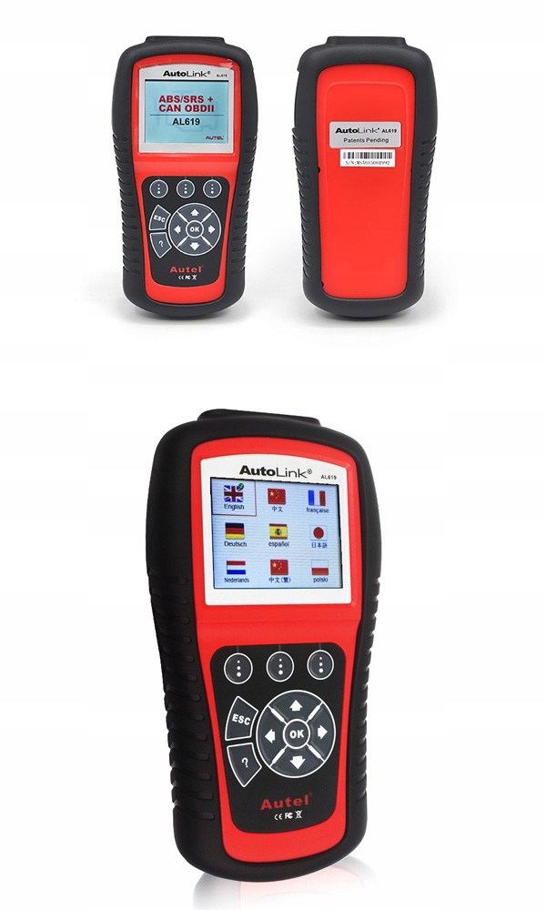 AUTEL AL619 AutoLink NOWY ORYGINALNY Interfejs PL — zdjęcie 4