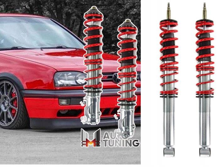 ZAWIESZENIE GWINTOWANE VW GOLF 2 / 3 84 - 95 SPORTOWE OBNIŻAJĄCE Numer katalogowy części ZG200116