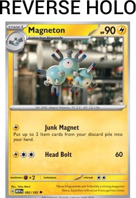 ポケモンカード Magneton 60 HP Magneton - Fossil - PokeSerwis.pl