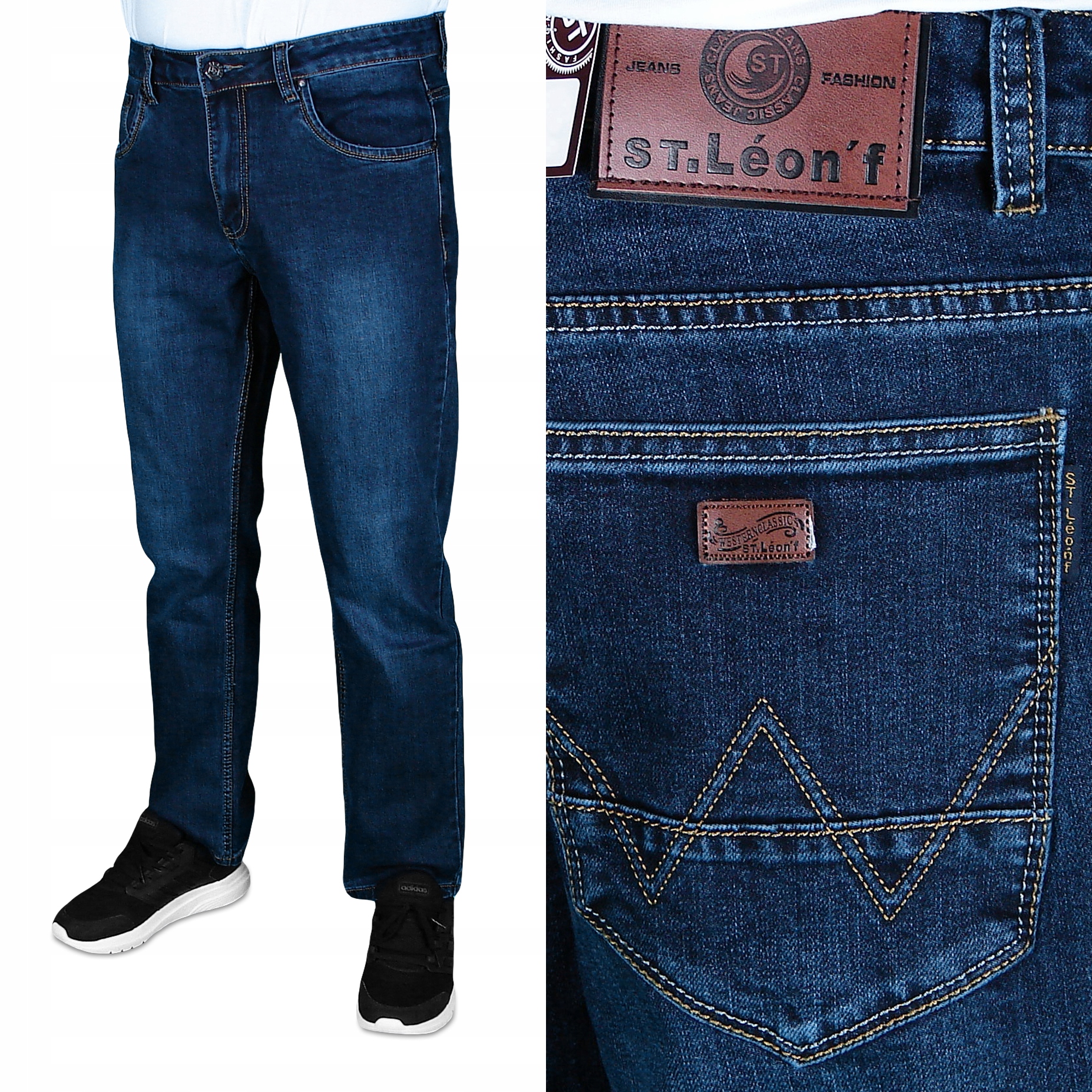 

Spodnie Męskie Jeansowe W 35 L 30 W92 -94 cm