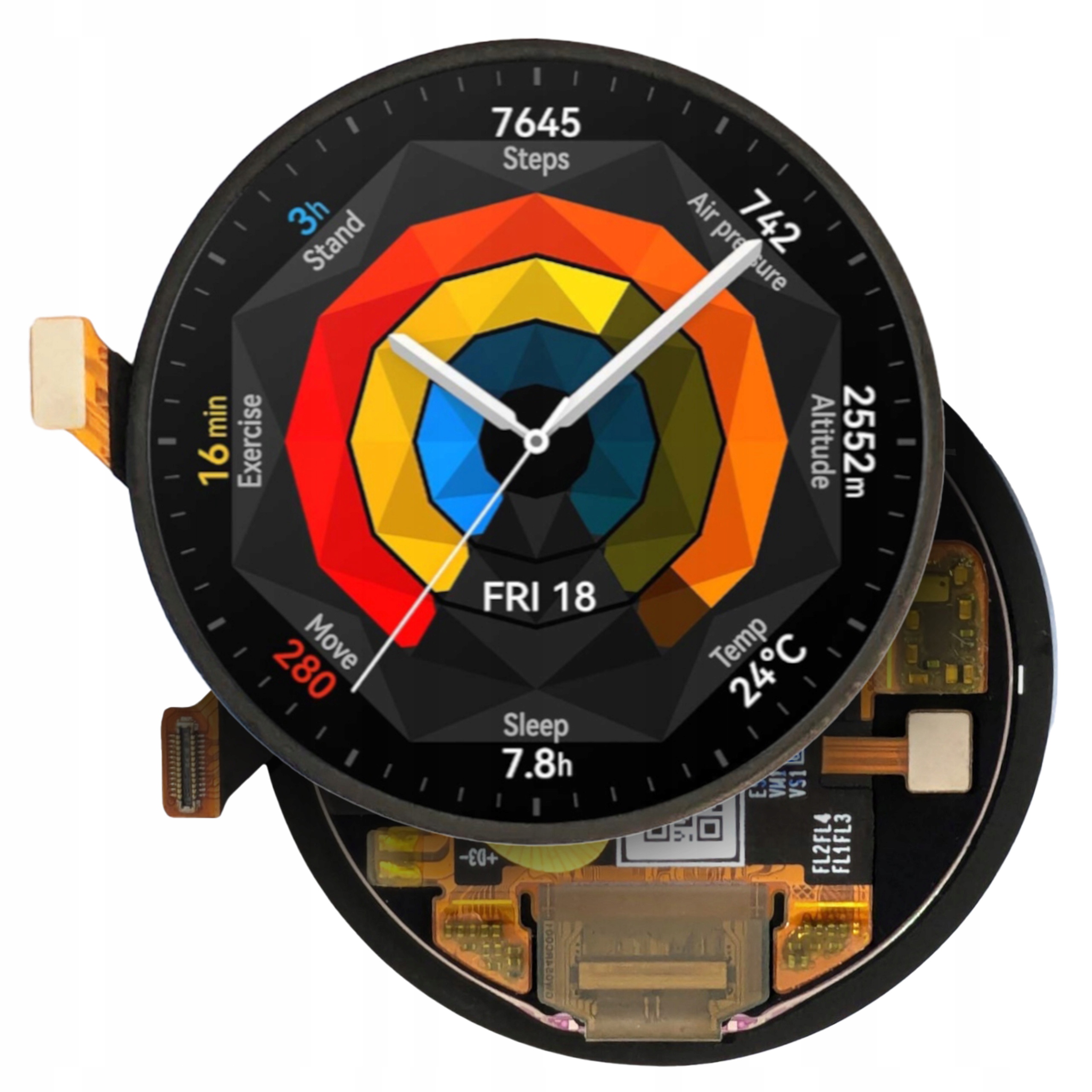 Displej pro Huawei Watch GT5 GT5 Active 46 mm LCD displej Originální Zila