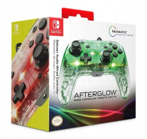 Pad przewodowy do konsoli Nintendo Switch szary
