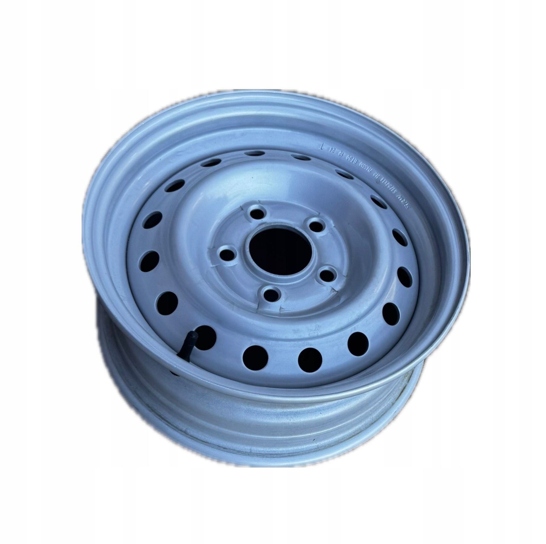 14" Ocelový ráfek Srw Nový 5x112 5,5J Stříbrný ET30 66,5 mm Přívěsy Odtahové vozy