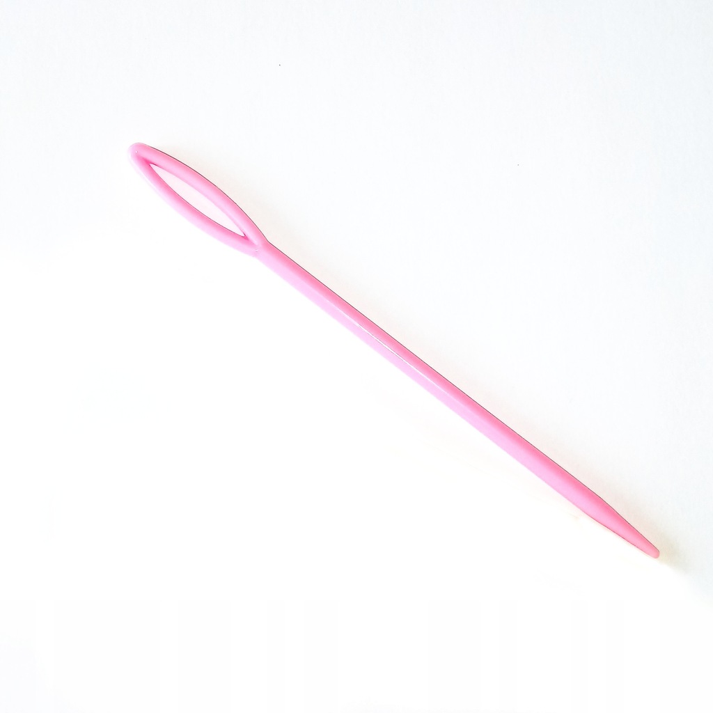 DIY IGŁA MAŁA dla dzieci plastikowa koraliki szycie haft 5 szt