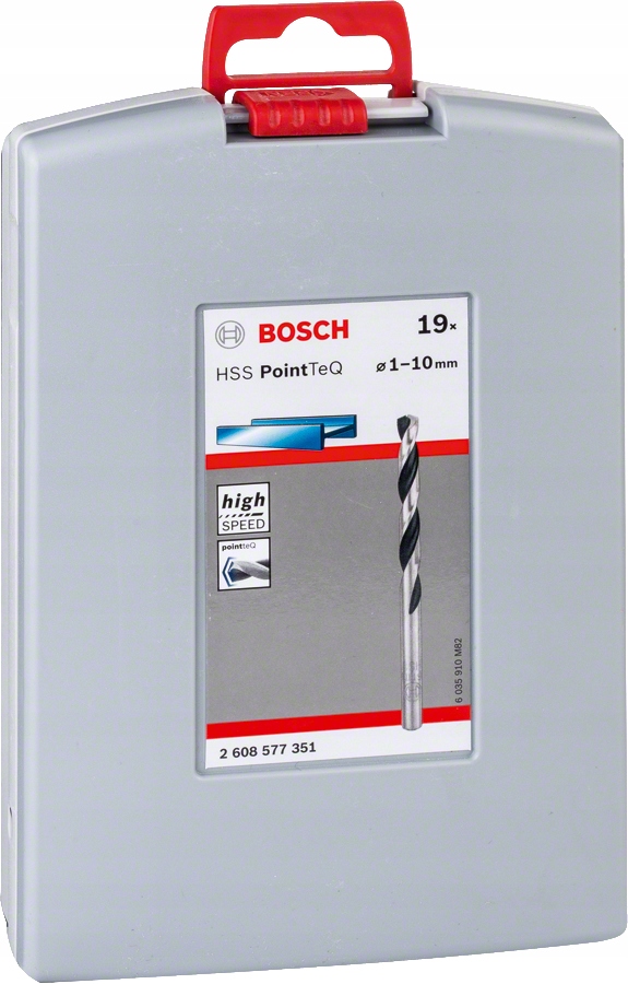 

Bosch Wiertła do Metalu Hss Zestaw PointTeQ 19 szt