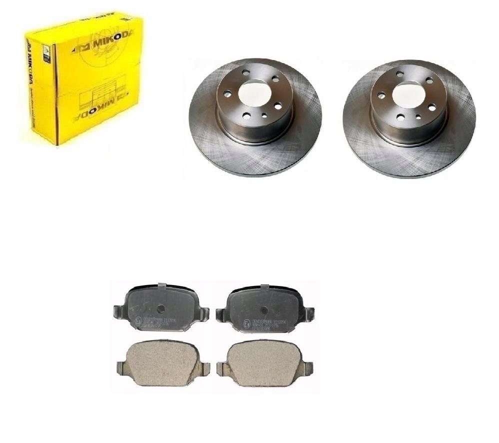 Kotouče Brzdové Alfa Romeo 147 156 Zadní 251 mm