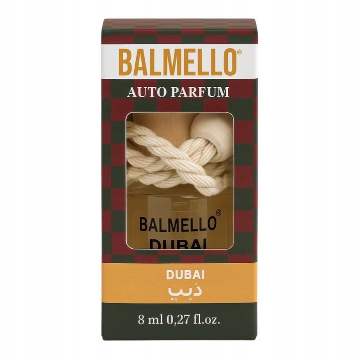 Balmello zapach do auta o zapachu Dubai 8 ml