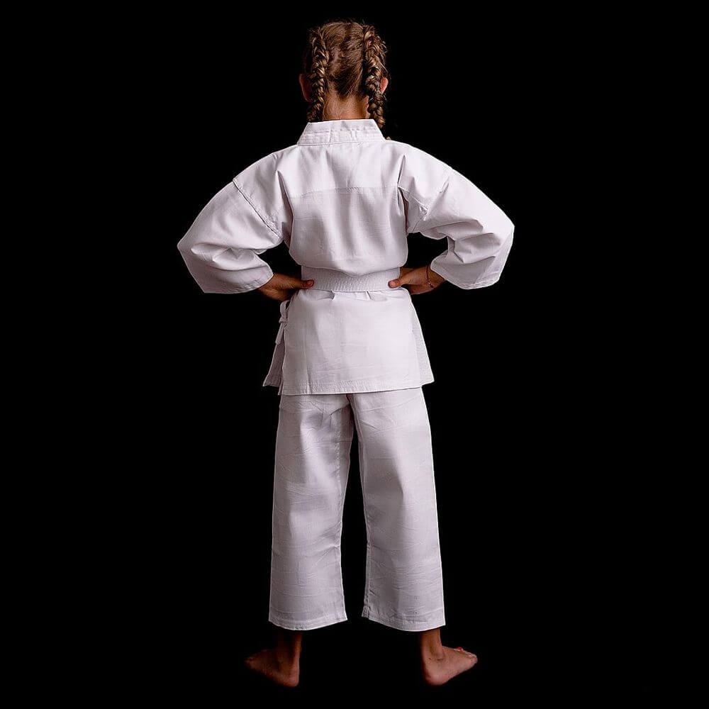 150 cm Kimono do karate dla dziecka + PAS Gratis - Rozmiar 150 cm
