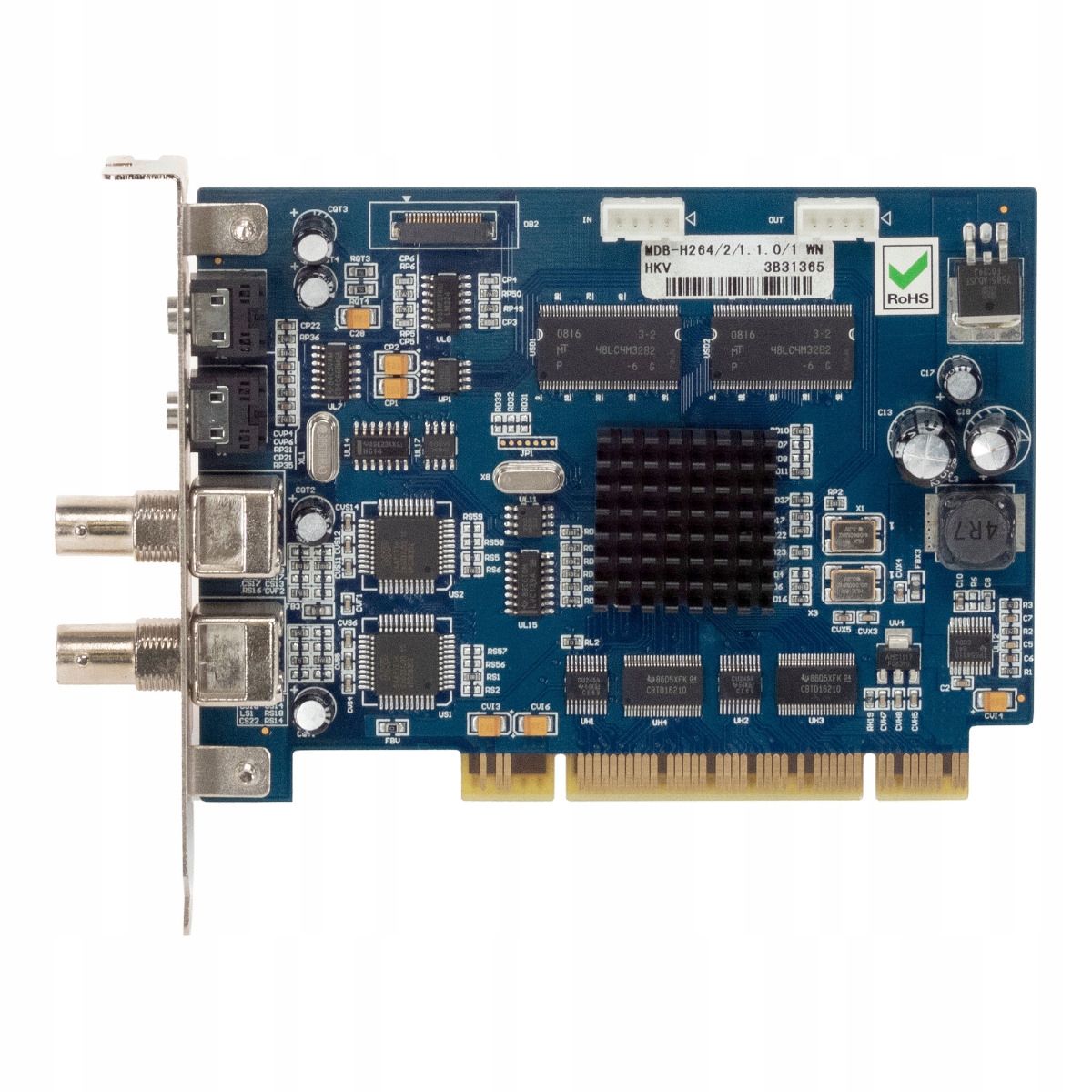 Dallmeier Electronic MDB-H264/2/1.1.0/1 Karta Pci Audio Video Dekodér