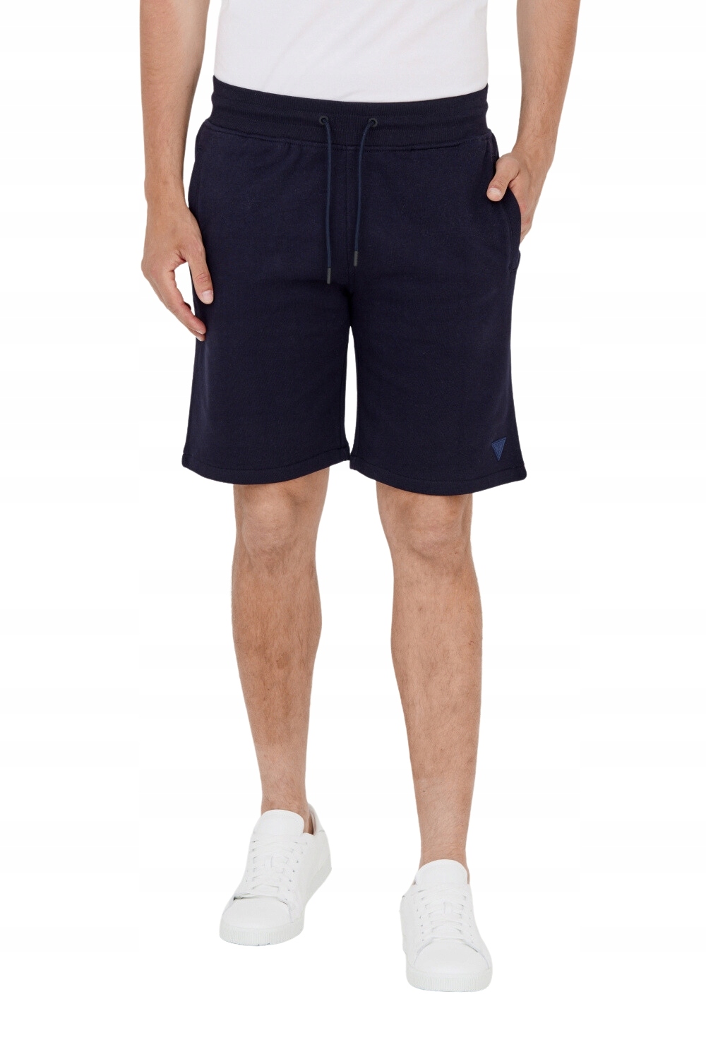 Guess Tmavě modré pánské teplákové kraťasy XXL