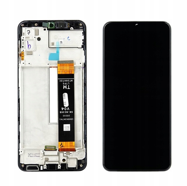 Nowy Ekran LCD Samsung M23 SM-M236B/DS, SM-M236B Z Ramką Czarny