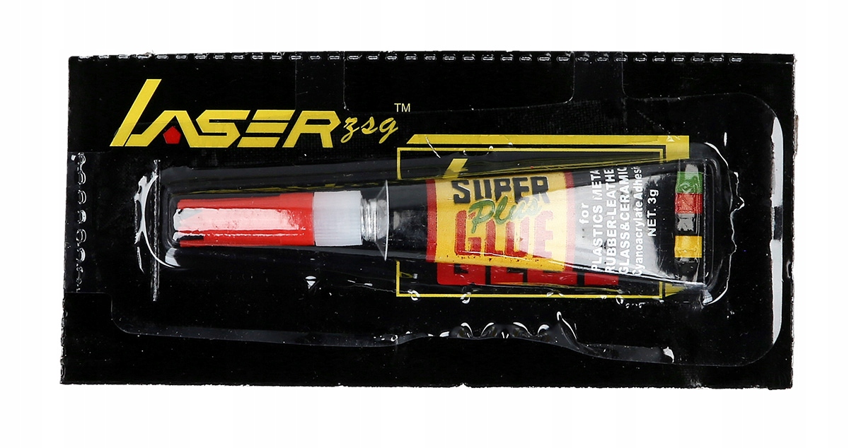 Klej Glue Strong mocny szybkoschnący plastik metal szkło uniwersalny