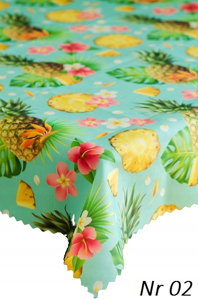 OBRUS PLAMOODPORNY 120x180 POLSKI RÓŻNE WZORY Nr Typ obrus