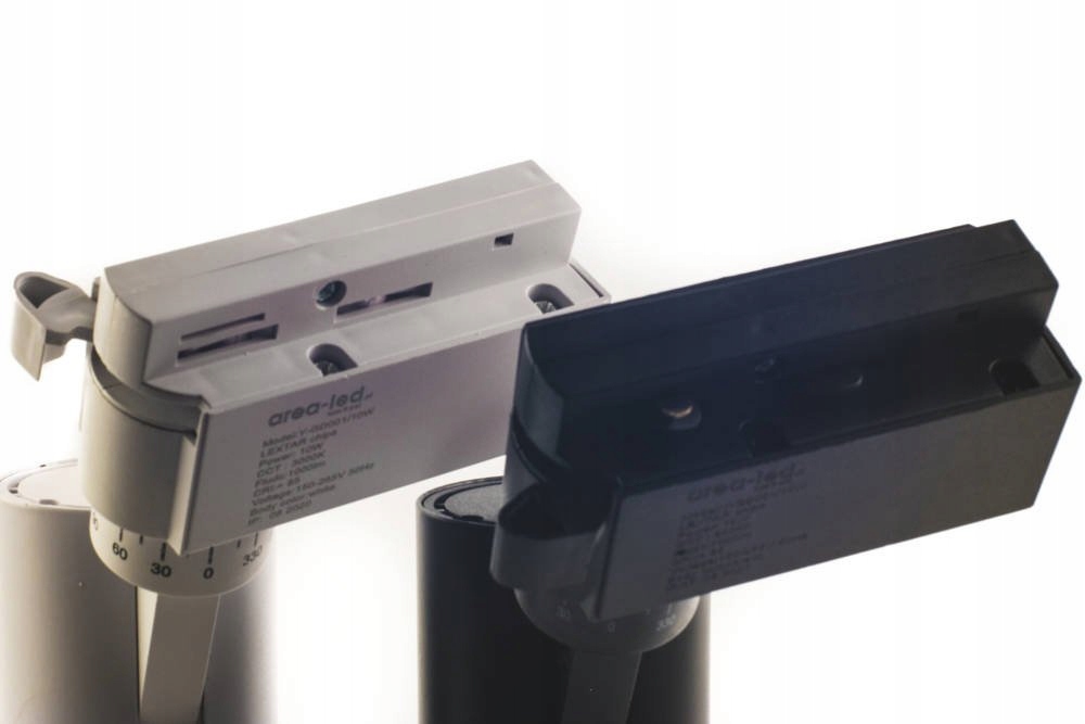 Reflektor LED lampa szynowa 10W 1 fazowa 3000K 30° Liczba punktów światła 1