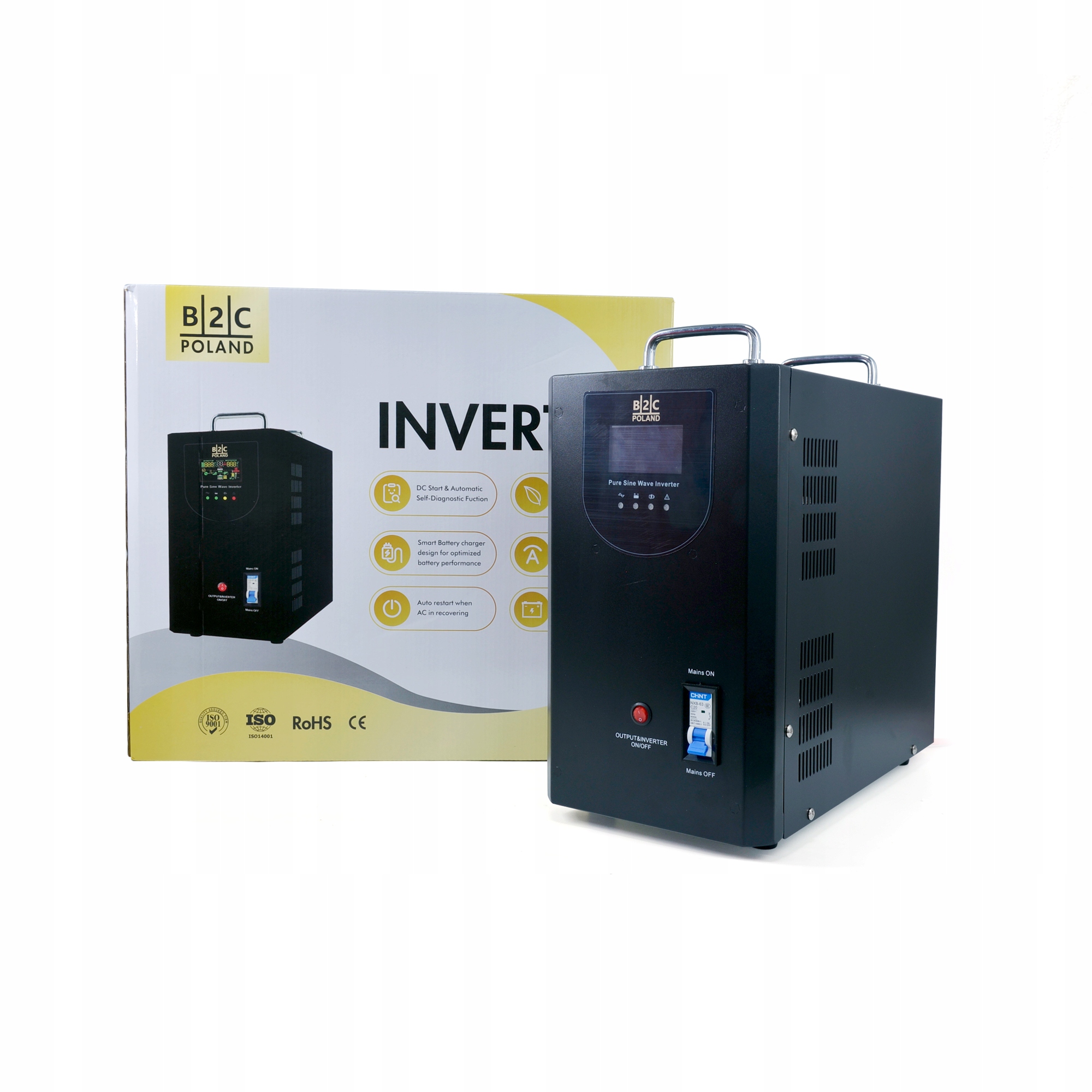 ZASILACZ AWARYJNY UPS 2000W +AKUMULATOR 2xGEL100Ah Producent Inna