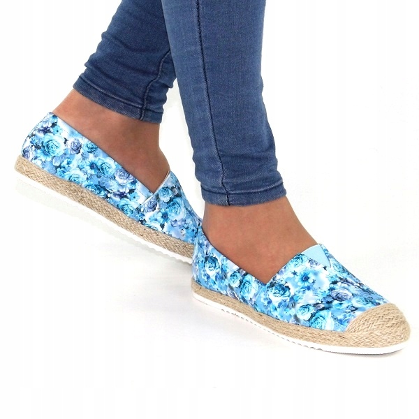 

Balerinki Damskie Wygodne Espadryle W Kwiaty r 36