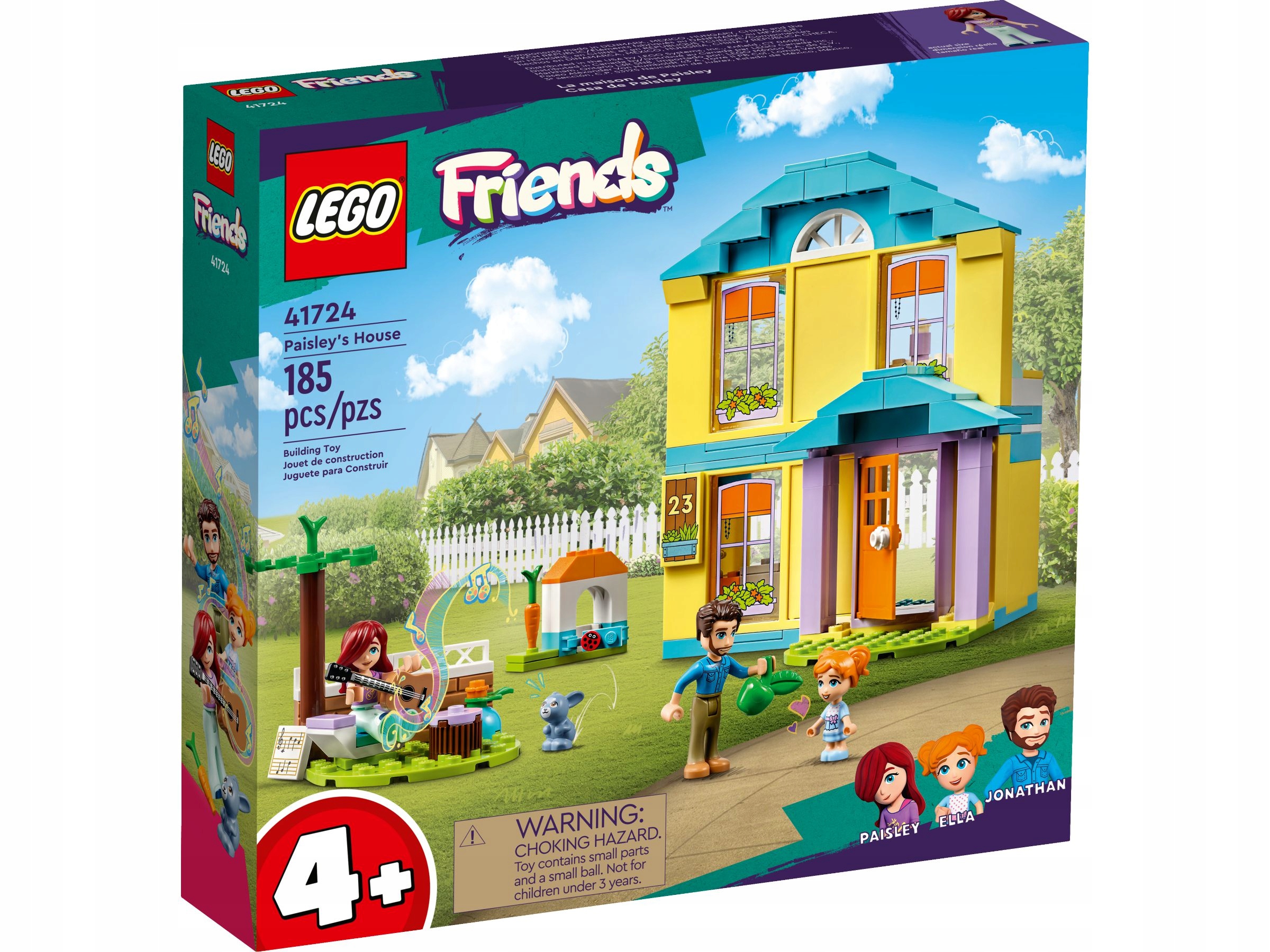 Lego Friends 41724 Domeček Paisley 2832