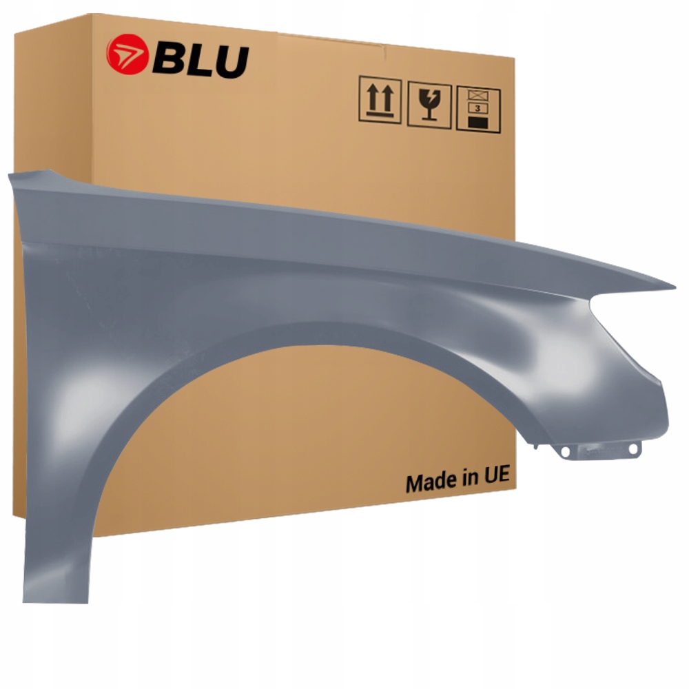 Blu Blatník Audi A6 C7 LY7G pravý stříbrný 11-18 přední QuarzGrau