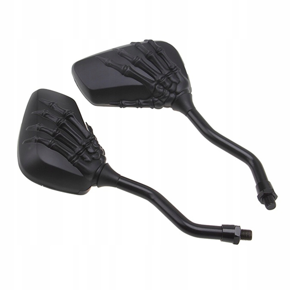 LUSTERKA CHROM MOTOCYKL RĘKA SZKIELETU CZ08 Marka inna