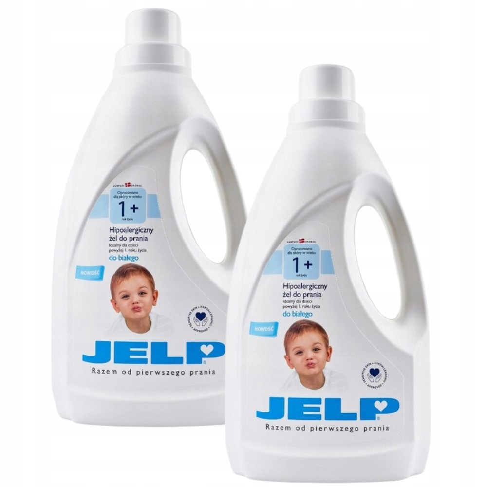 Hipoalergiczny żel do prania do białego JELP 1+ 1,5L
