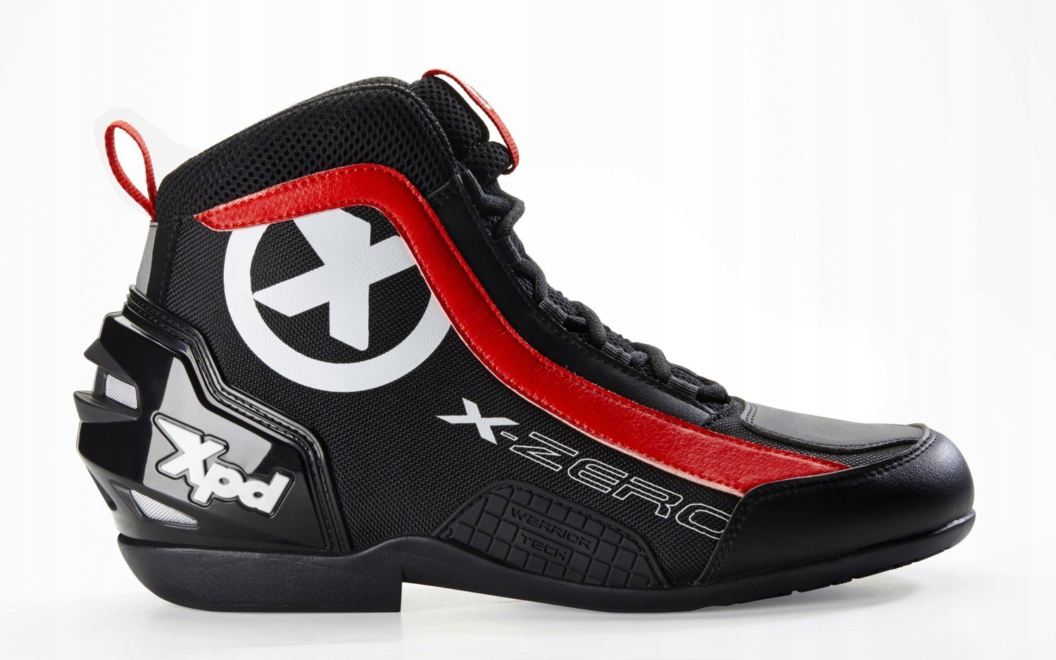 XPD X-ZERO BUTY MOTOCYKLOWE CZARNO-CZERWONE 40