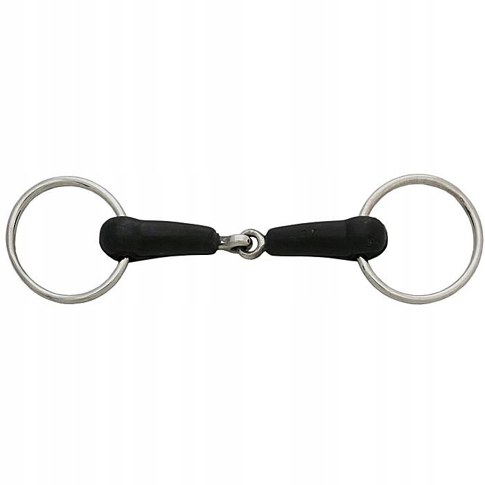 STALLION Wędzidło zwykłe gumowe łamane 14,5