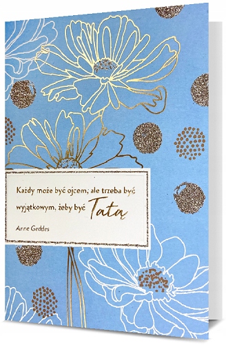 

Kartki na Dzień Taty z życzeniami z mottem H2068