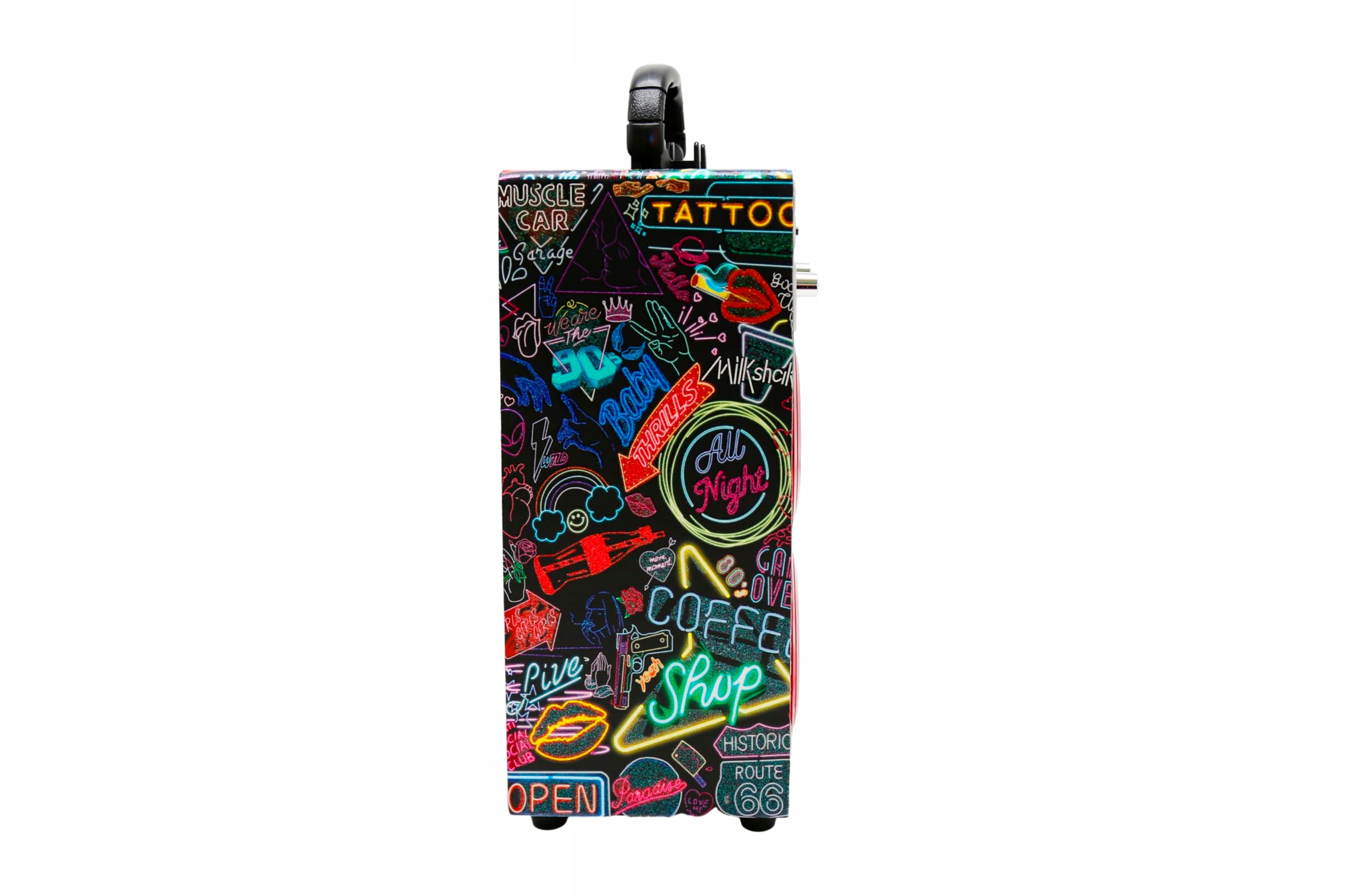 DYNASONIC Karaoke Dla Dzieci Z Mikrofonami Bluetooth USB SD Lampa — miniatura 4