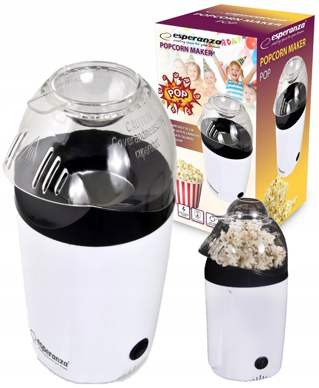 

Urządzenie Maszynka Do Popcornu Bez Tłuszczu 1200W