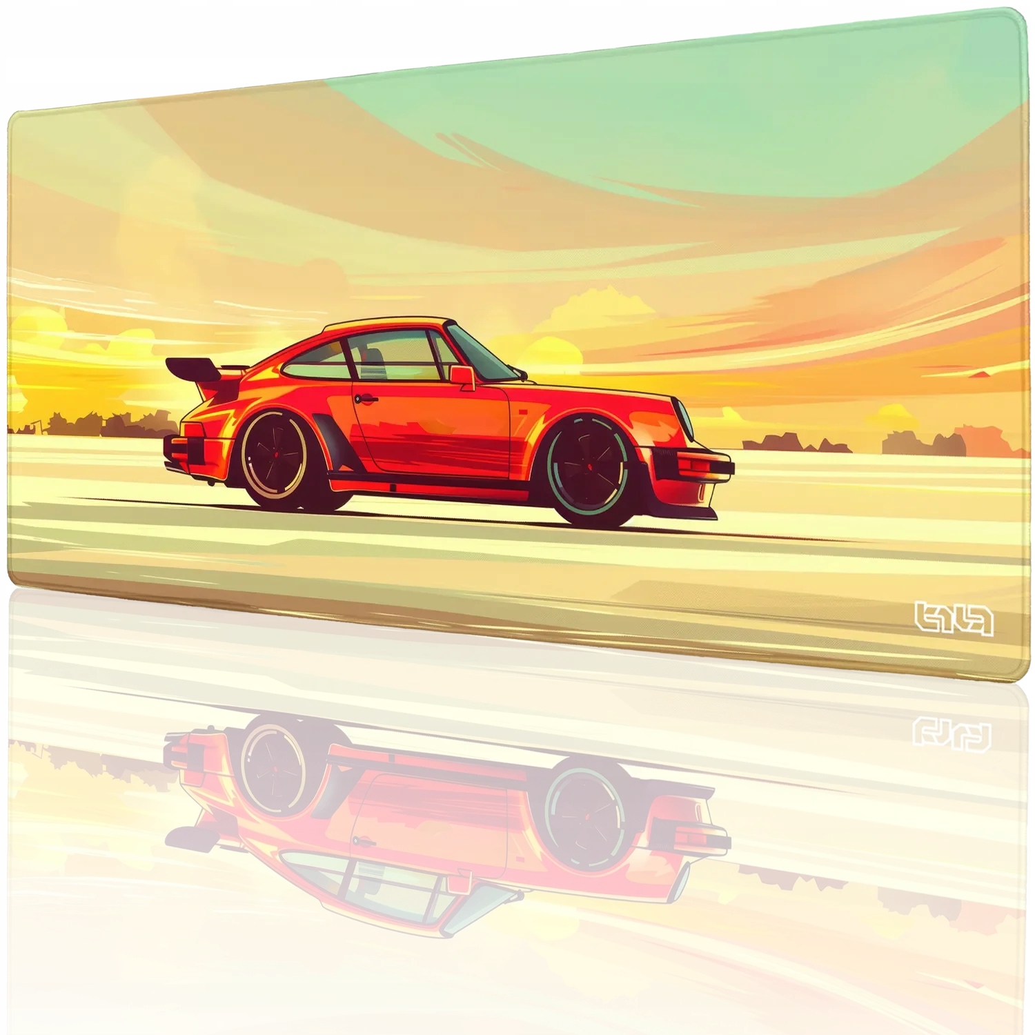 Podkładka Pod Mysz Gamingowa Czerwona Szybkość 90x40 Tilt XXL