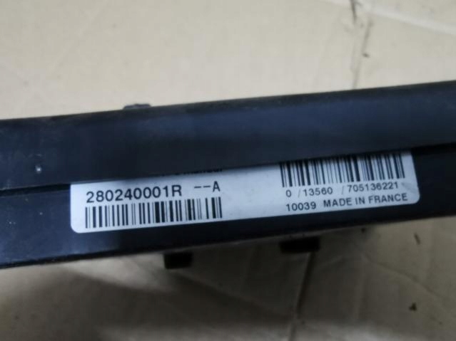 module control unit CBOX RENAULT MEGANE III 08-16