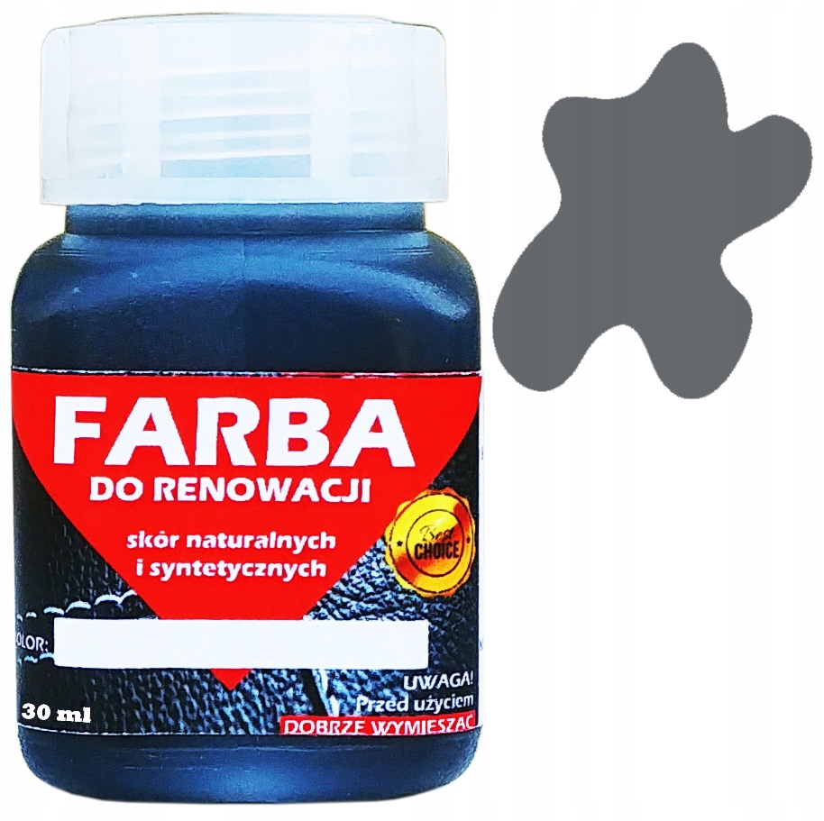 

Renowacja Skóry Tapicerki Farba Popiel Jasny 30ml