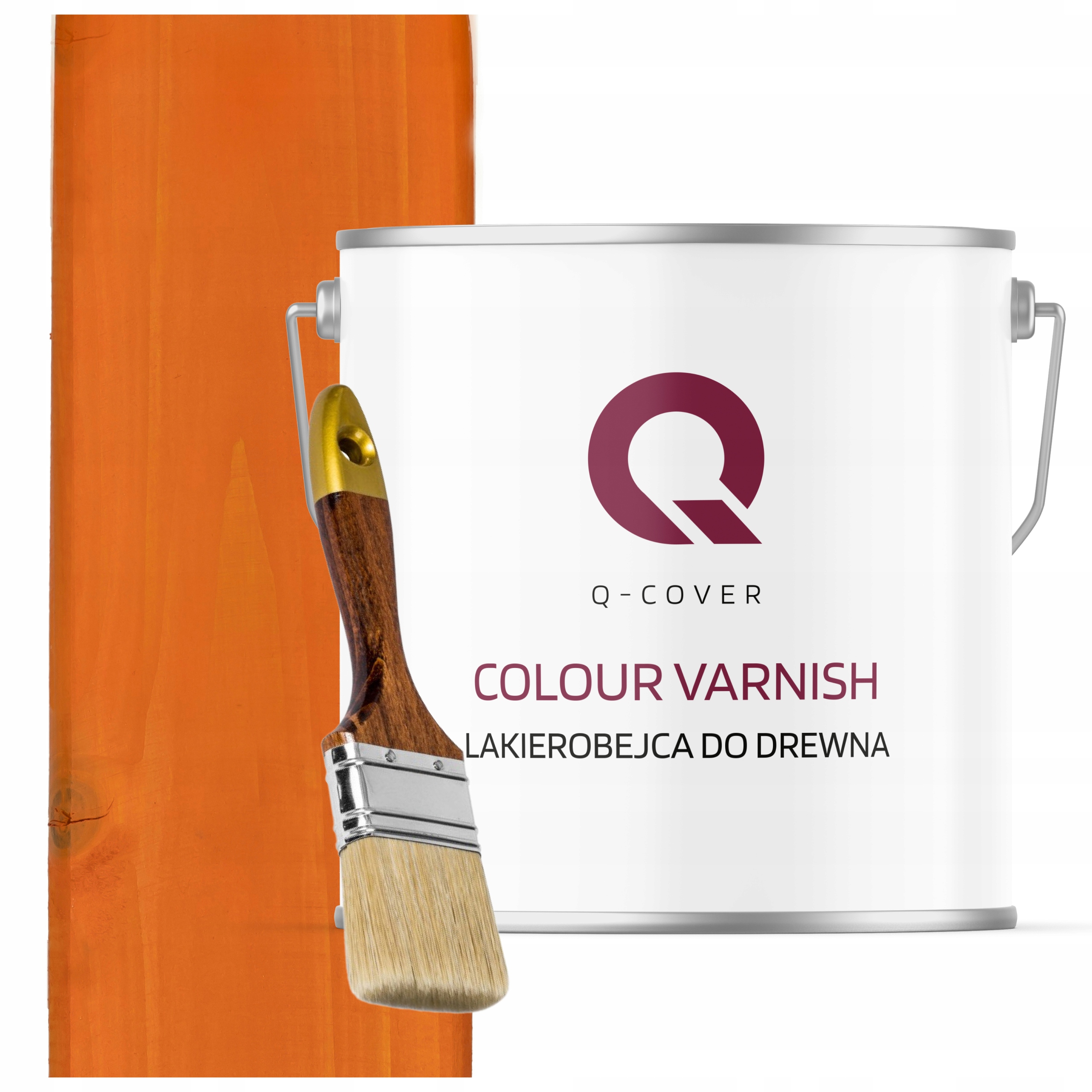 Lakobejca Na Drevené Elemety 3V1 Oranžová Saténová 5L Uv Darček